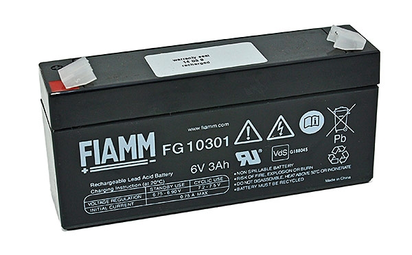 Fiamm FG10301 6V 3Ah
